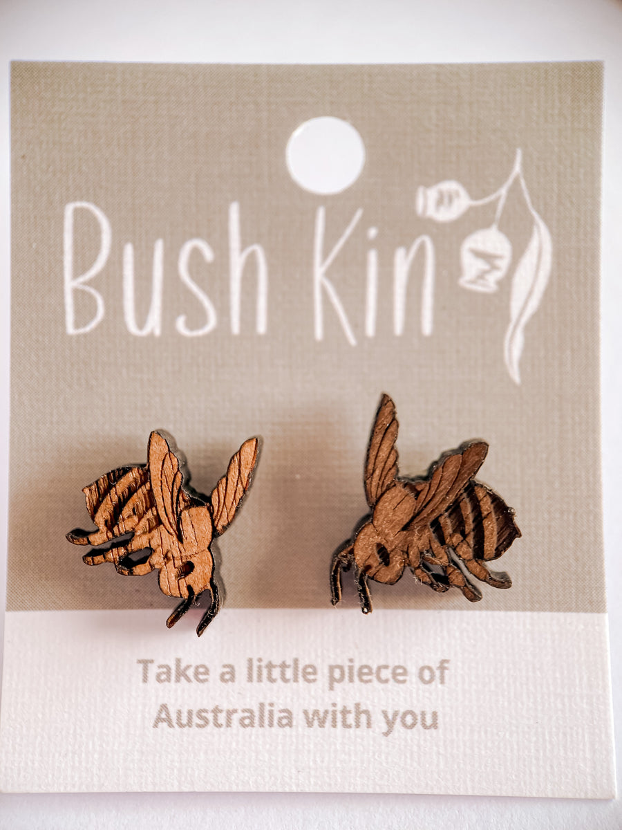 Bush Kin : Bee Earrings