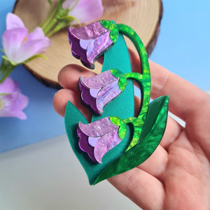 Cherryloco : Floral Collection : Bluebell Brooch
