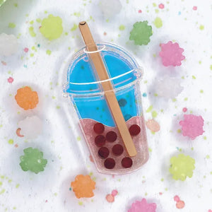 Kimchi & Coconut : Bubble Tea Brooch