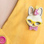 LaliBlue : Nature : Bunny Brooch