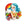 LaliBlue : Solidarity Collection : Hippie girl brooch - Large