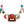 LaliBlue :  Christmas : Chimney with stocking necklace  [PRE-ORDER]