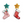 LaliBlue :  Christmas : Christmas Stocking Earrings [PRE-ORDER]