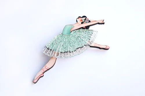 LaliBlue :  World Day : Classical Ballet Brooch