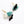 LaliBlue : Halloween : Clouds with bat Earrings