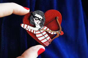LaliBlue : Love : Cupid girl brooch [PRE-ORDER]