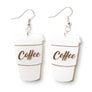 Martinis & Slippers : Coffee Cup Earrings