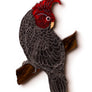 Martinis & Slippers : Gang Gang Cockatoo Brooch