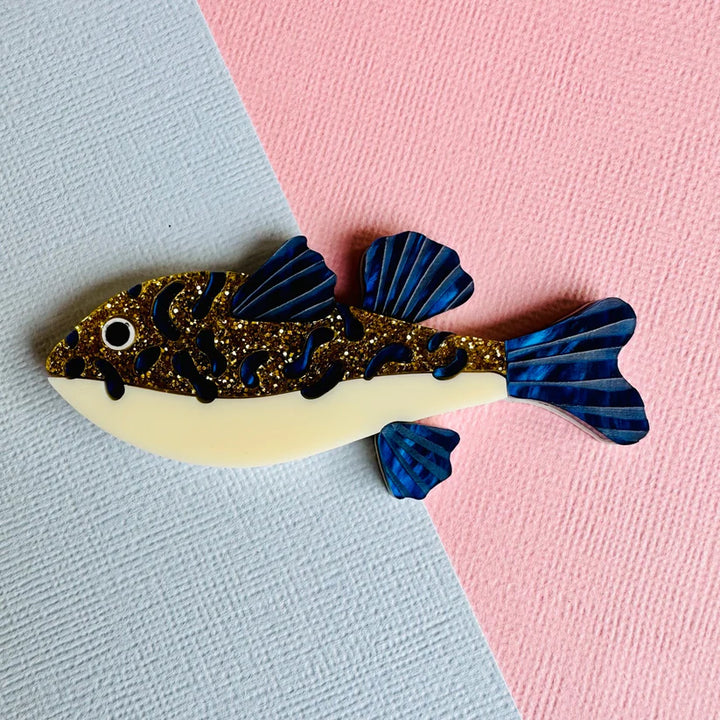 Mox & Co : Reef : Fugu Fish Brooch [LUCKY LAST!]