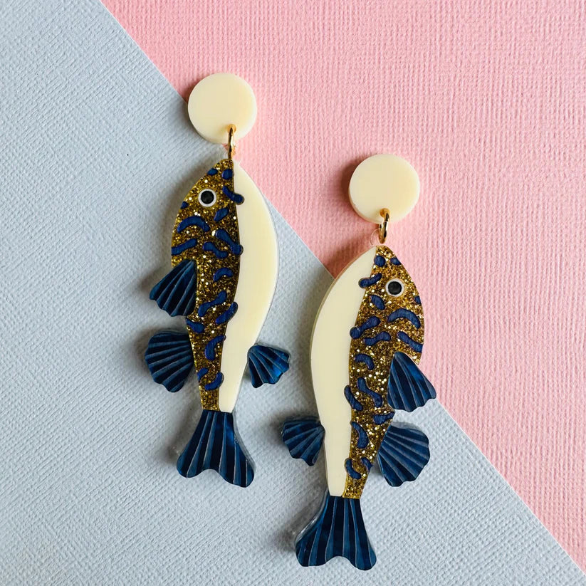 Fish earrings 2025