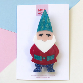 Mox & Co : Garden Gnome Brooch