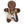 LaliBlue :  Christmas :  Gingerbread Man brooch [PRE-ORDER]