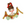 LaliBlue : Christmas : Girl with tinsel brooch