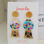 Louna Rae : Gumball Machine Dangle Earrings [LUCKY LAST!]