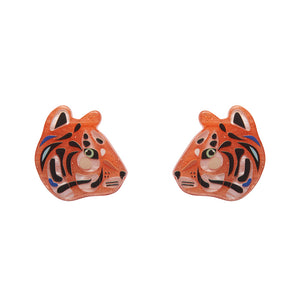 Erstwilder : Pete Cromer Wildlife 2 : The Tranquil Tiger Earrings [LUCKY LAST!]
