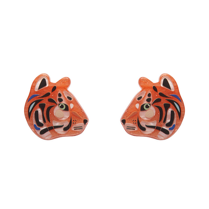 Erstwilder : Pete Cromer Wildlife 2 : The Tranquil Tiger Earrings [LUCKY LAST!]