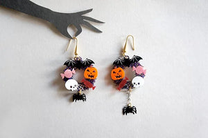 LaliBlue : Halloween : Halloween Crowns Earrings [PRE-ORDER]