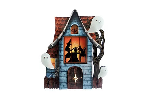 LaliBlue : Halloween : Haunted House Brooch