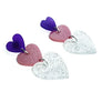 LaliBlue : Love : Heart earrings