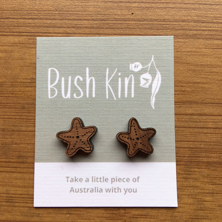 Bush Kin : Starfish Earrings