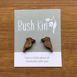 Bush Kin : Kookaburra Earrings
