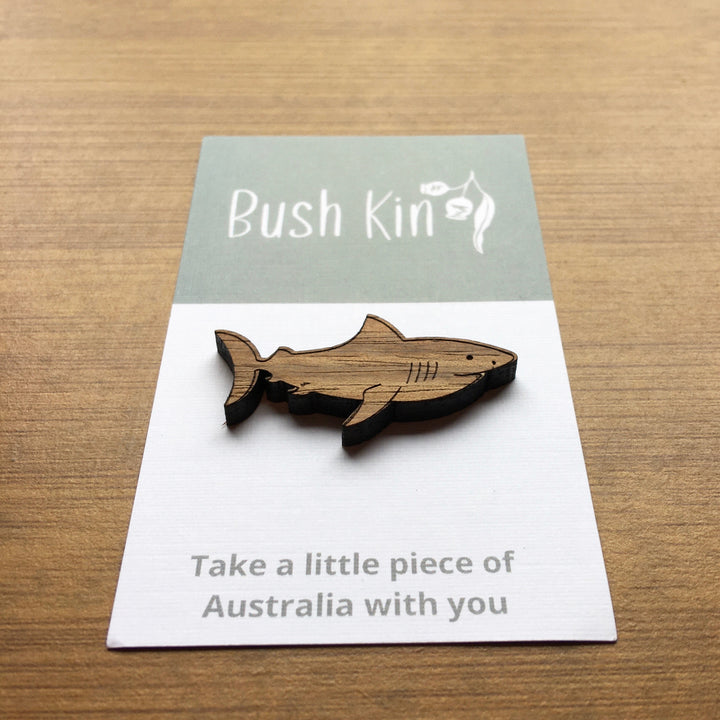 Bush Kin : Shark Brooch