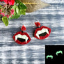 PolyPaige : Halloween : Vampire Teeth Earrings [LUCKY LAST!]
