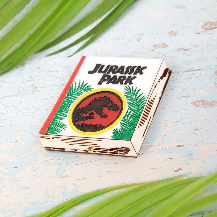 Hello Crumpet : Books : Jurassic Park brooch