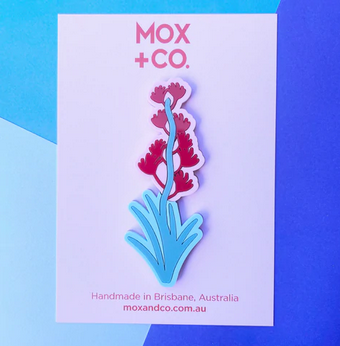 Mox & Co : Kangaroo Paw Brooch