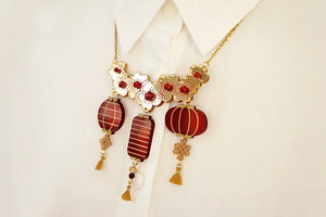 LaliBlue :  World Day : Lantern Party Necklace [PRE-ORDER]