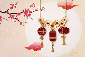 LaliBlue :  World Day : Lantern Party Necklace [PRE-ORDER]