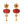 LaliBlue :  World Day : Lantern Party Earrings [PRE-ORDER]