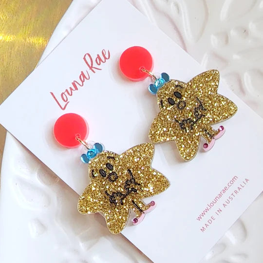 Louna Rae : Little Miss Sparkle Dangle Earrings