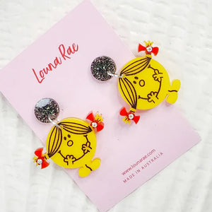 Louna Rae : Little Miss Sunshine Dangle Earrings