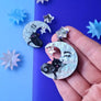 Cherryloco : Moon Dreamer Cat Earrings