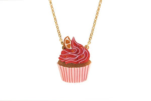 LaliBlue :  Tea Time : Muffin Necklace