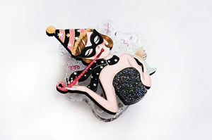 LaliBlue :  Christmas : New Years Eve Brooch [PRE-ORDER]