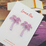 Louna Rae : Coco Palm Tree Stud Earrings