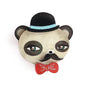 LaliBlue : Nature : Panda Bear Brooch