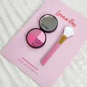 Louna Rae : Pink Blush And Cheek Brush Earrings