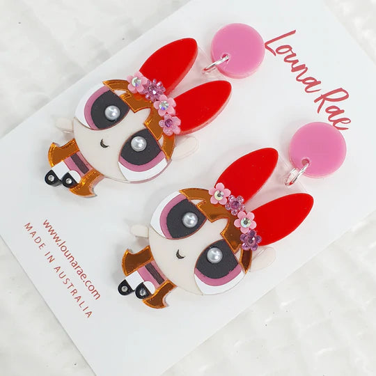 Powerpuff girls earrings discount