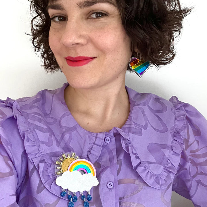 Mary Bobbin : Sing a Rainbow Brooch