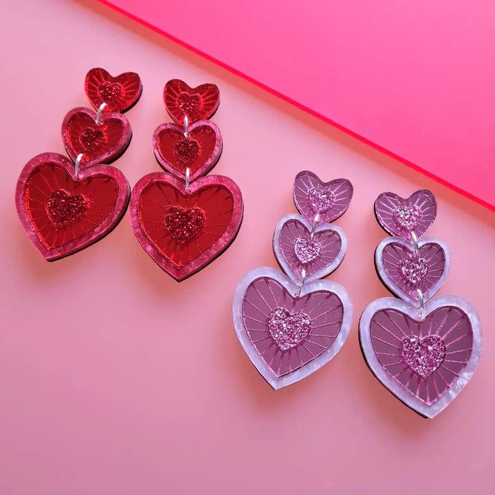 Cherryloco : Sweetheart Charm Earrings