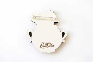LaliBlue :  Tea Time : Sweet Mouse Brooch