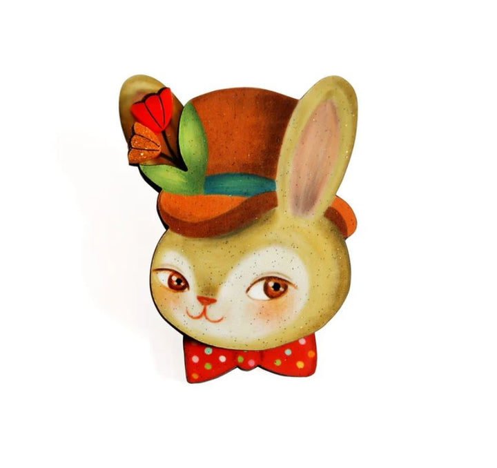 LaliBlue : Easter : Mr Easter Bunny Brooch