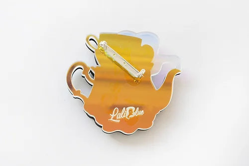 LaliBlue :  Tea Time : Teapot House Brooch