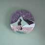Lost Kiwi Designs : Tranquil Scene Brooch [LUCKY LAST!]