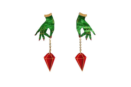 LaliBlue : Halloween : Witch Pendulum earrings [PRE-ORDER]