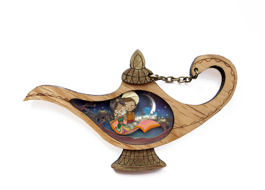 LaliBlue : Fairytales : Aladdin Brooch