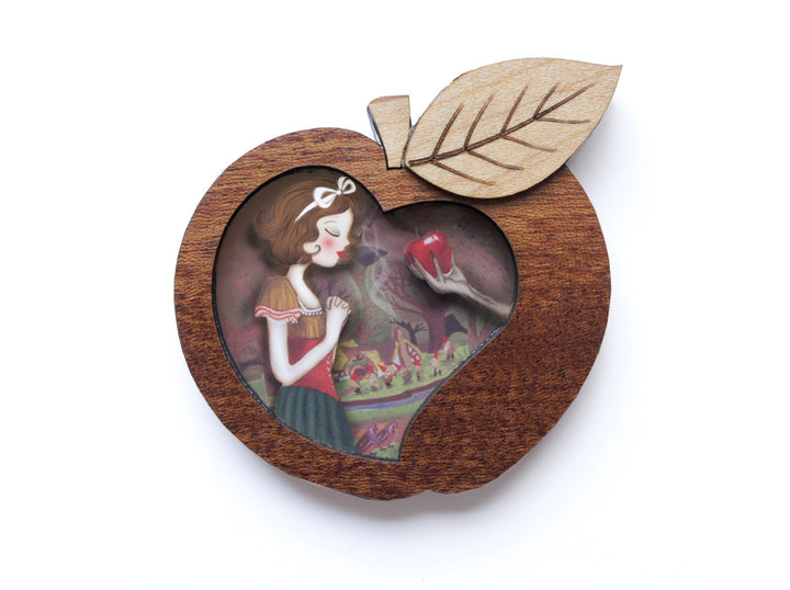 LaliBlue :  Fairytales : Snow White Brooch [PRE-ORDER]